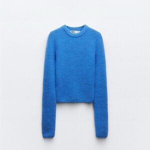 ZaraBlue Knit Sweater
